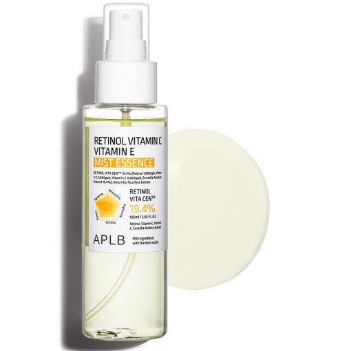 Aplb Retinol Vitamin c e Mist Essence 105ml - Korean