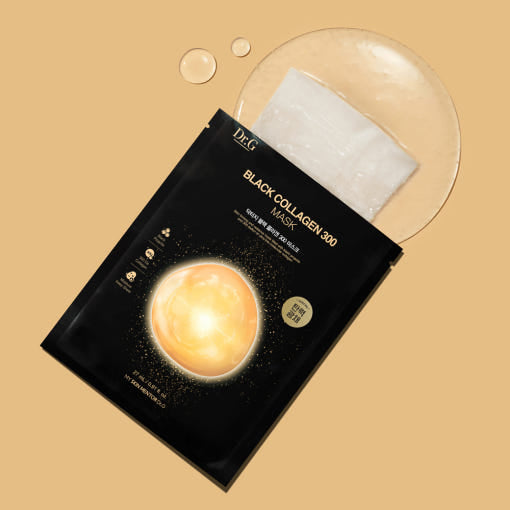 Dr.g Black Collagen 300 Mask 27g x 4ea - Korean