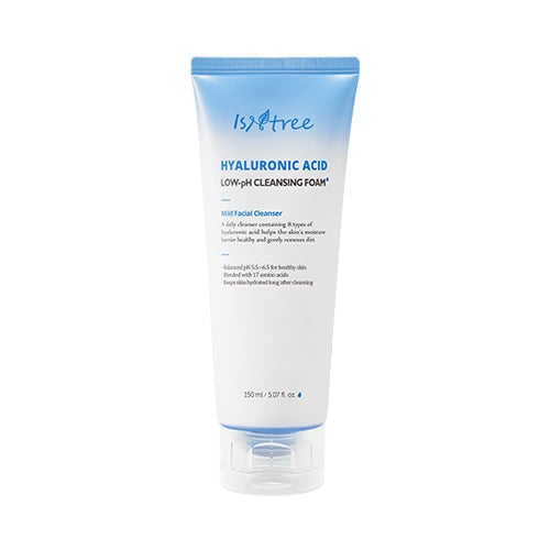 Isntree Hyaluronic Acid Low-ph Cleansing Foam 150ml - Korean