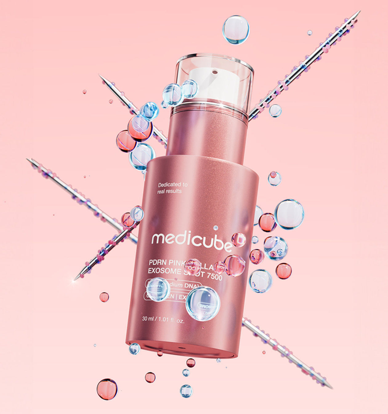 Medicube Pdrn Pink Collagen Exosome Shot 7500 30ml - Korean
