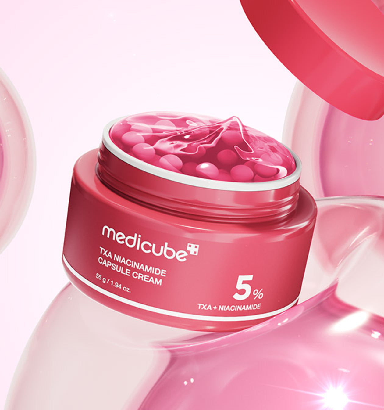 Medicube Txa Niacinamide Capsule Cream 55g - Korean