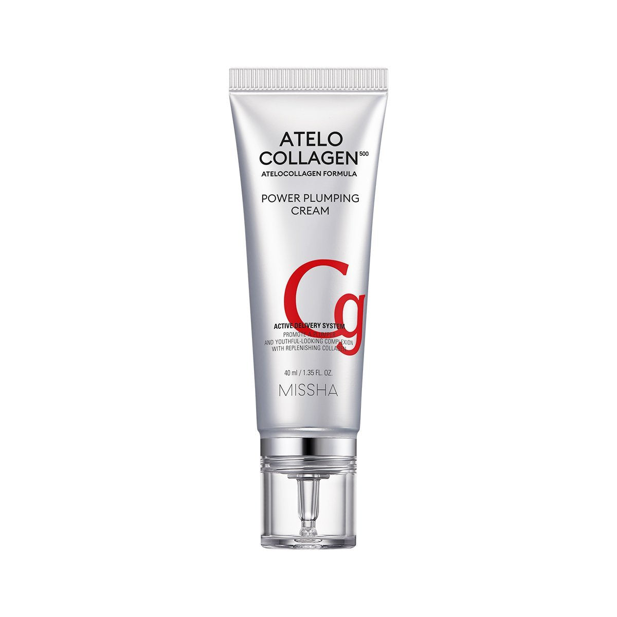 Missha Atelo Collagen 500 Power Plumping Cream 40ml - Korean