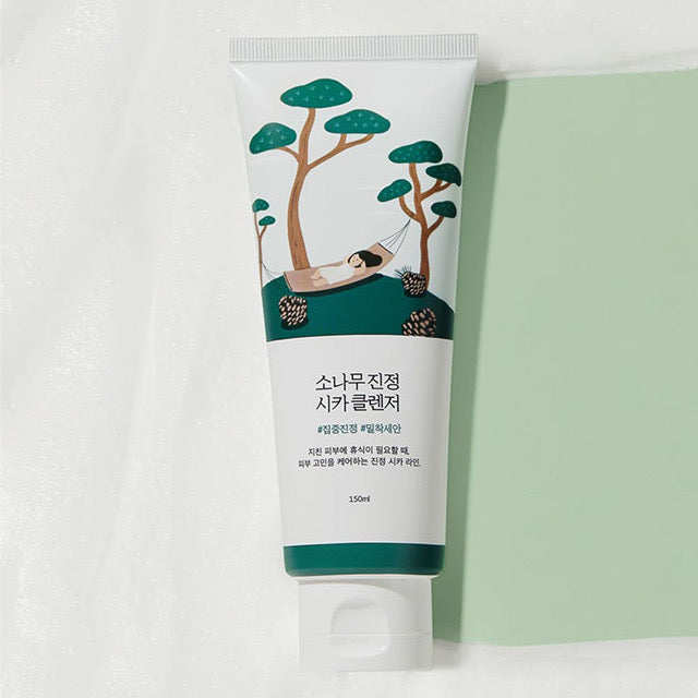 Round Lab Pine Calming Cica Cleanser 150ml - Korean