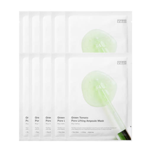 Sungboon Editor Green Tomato Pore Lifting Ampoule Mask 23ml