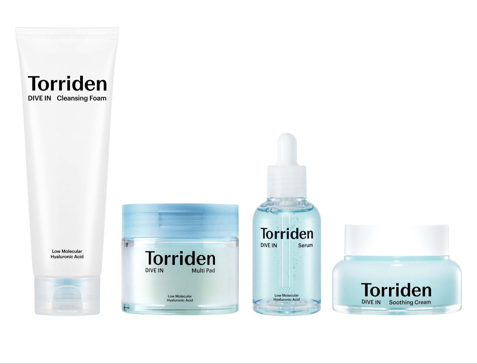 Torriden Dive in Hyaluronic Acid Skincare Set - Korean