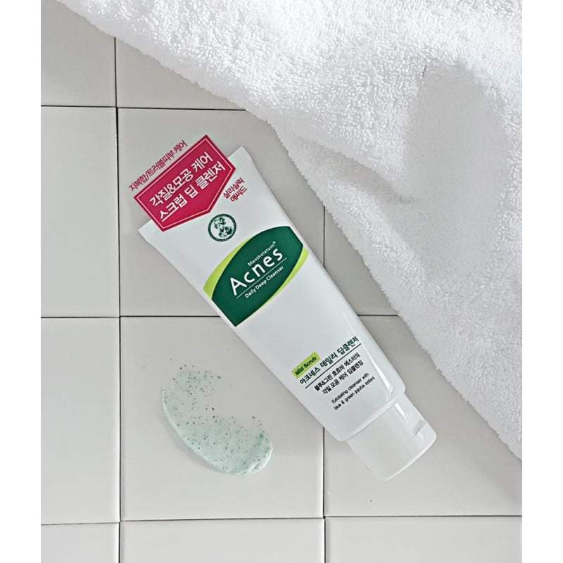 Acnes Daily Deep Cleanser 100g - Korean