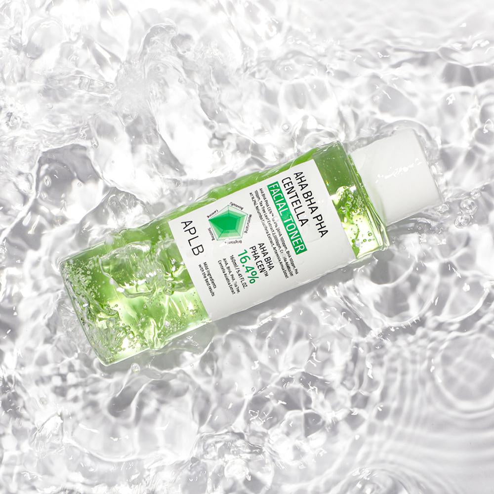 Aplb Aha Bha Pha Centella Facial Toner 160ml - Korean