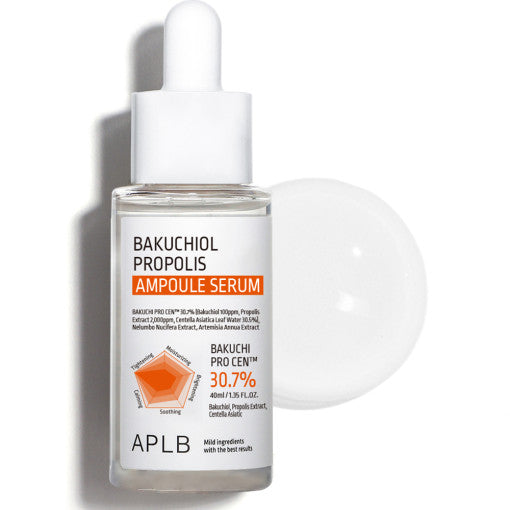 Aplb Bakuchiol Propolis Ampoule Serum 40ml - Korean
