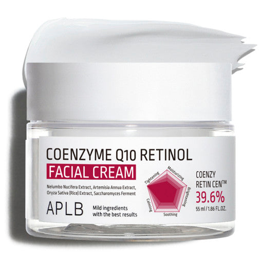 Aplb Coenzyme Q10 Retinol Facial Cream 55ml - Korean