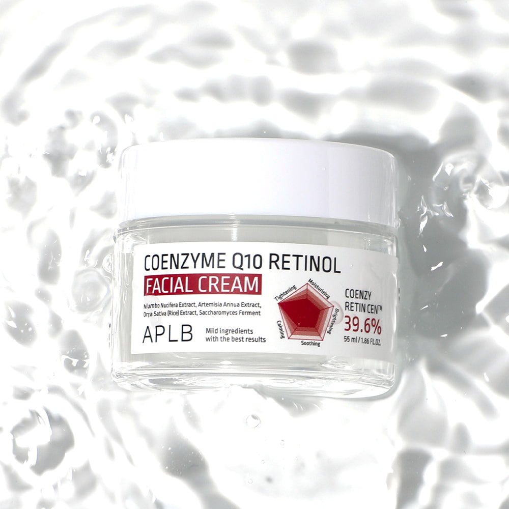 Aplb Coenzyme Q10 Retinol Facial Cream 55ml - Korean