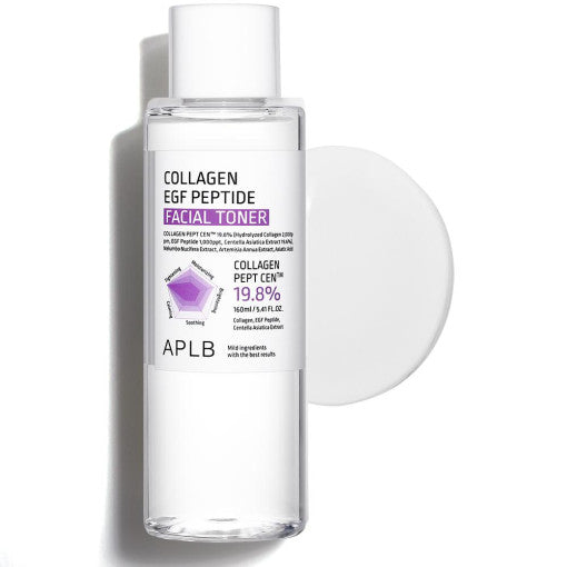 Aplb Collagen Egf Peptide Facial Toner 160ml - Korean