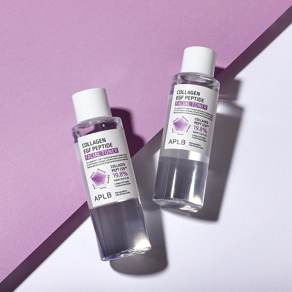 Aplb Collagen Egf Peptide Facial Toner 160ml - Korean
