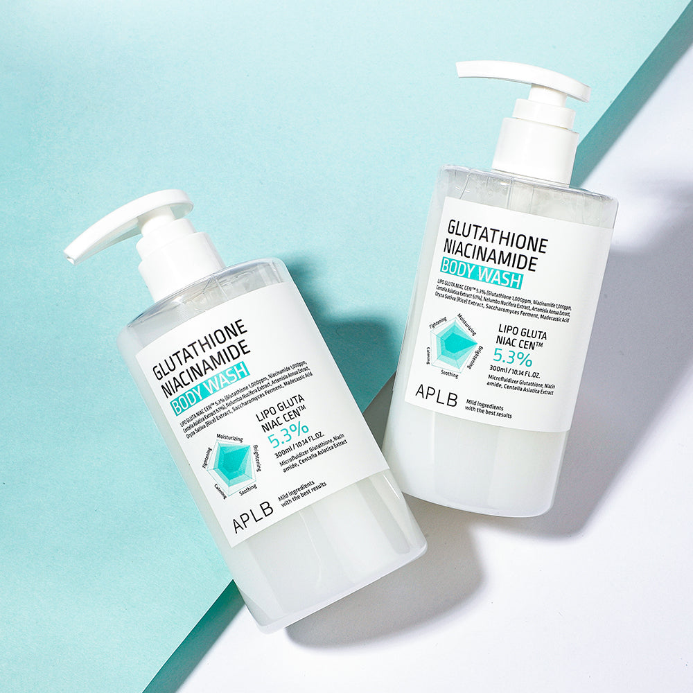 Aplb Glutathione Niacinamide Body Wash 300ml - Korean