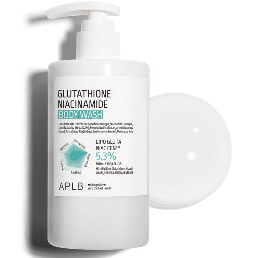 Aplb Glutathione Niacinamide Body Wash 300ml - Korean