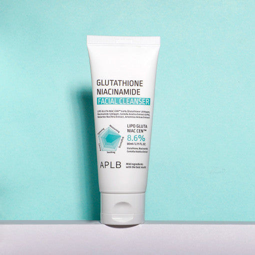 Aplb Glutathione Niacinamide Facial Cleanser 80ml - Korean