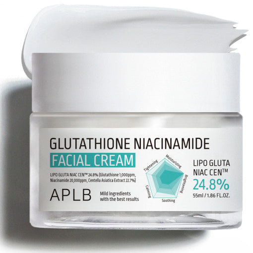Aplb Glutathione Niacinamide Facial Cream 55ml - Korean