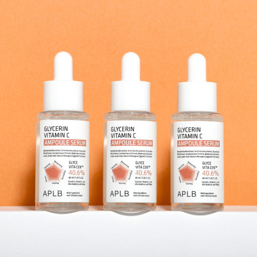 Aplb Glycerin Vitamin c Ampoule Serum 40ml - Korean