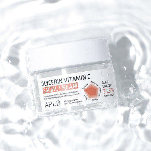 Aplb Glycerin Vitamin c Facial Cream 55ml - Korean