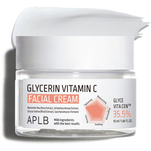 Aplb Glycerin Vitamin c Facial Cream 55ml - Korean