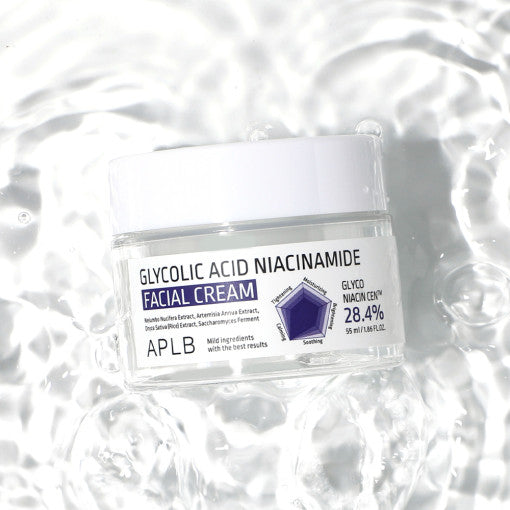 Aplb Glycolic Acid Niacinamide Facial Cream 55ml - Korean