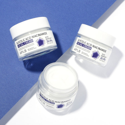 Aplb Glycolic Acid Niacinamide Facial Cream 55ml - Korean