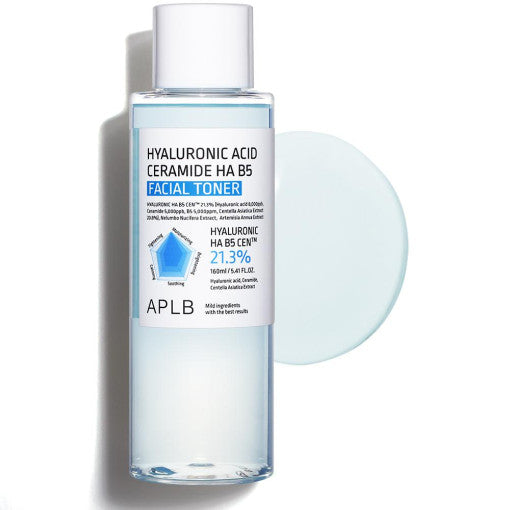 Aplb Hyaluronic Acid Ceramide Ha B5 Facial Toner 160ml