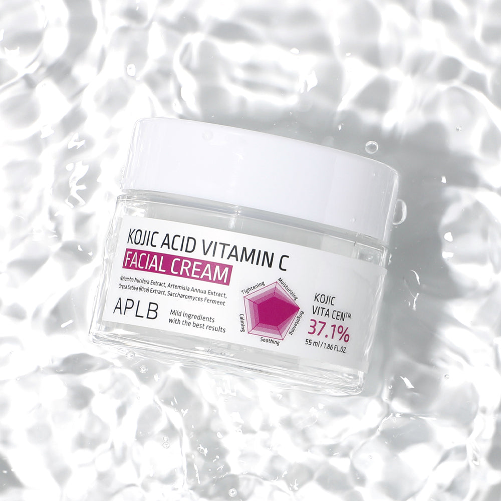 Aplb Kojic Acid Vitamin c Facial Cream 55ml - Korean