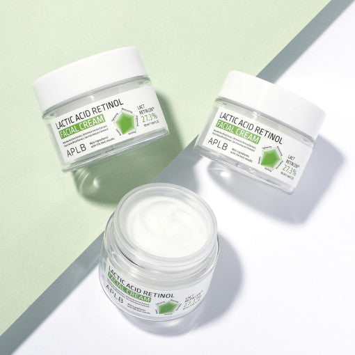 Aplb Lactic Acid Retinol Facial Cream 55ml - Korean