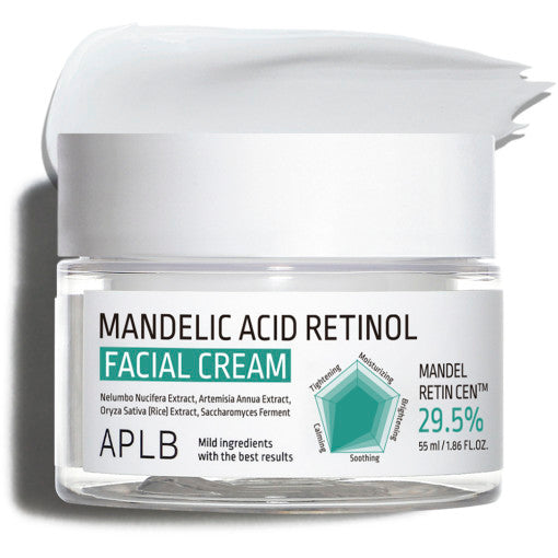 Aplb Mandelic Acid Retinol Facial Cream 55ml - Korean