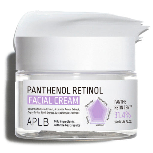 Aplb Panthenol Retinol Facial Cream 55ml - Korean