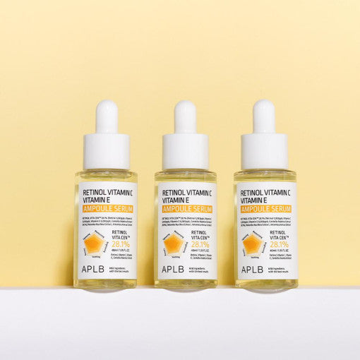 Aplb Retinol Vitamin c e Ampoule 40ml - Korean