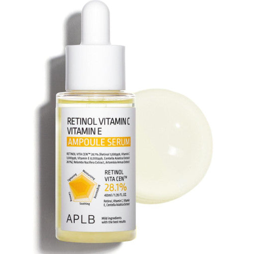 Aplb Retinol Vitamin c e Ampoule 40ml - Korean