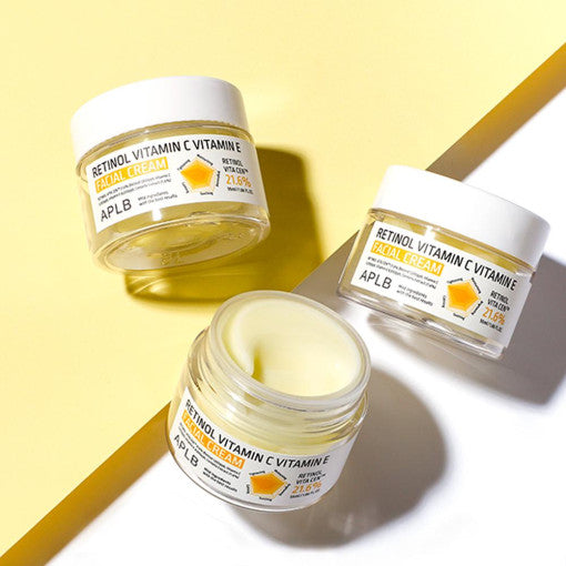 Aplb Retinol Vitamin c e Facial Cream 55ml - Korean