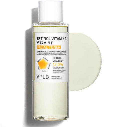 Aplb Retinol Vitamin c e Facial Toner 160ml - Korean