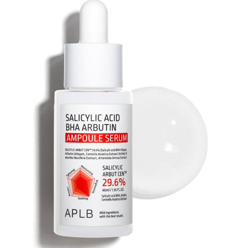 Aplb Salicylic Acid Bha Arbutin Ampoule Serum 40ml - Korean
