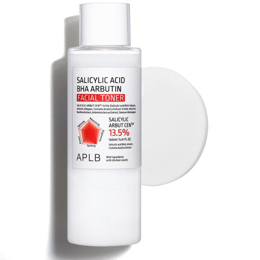 Aplb Salicylic Acid Bha Arbutin Facial Toner 160ml - Korean