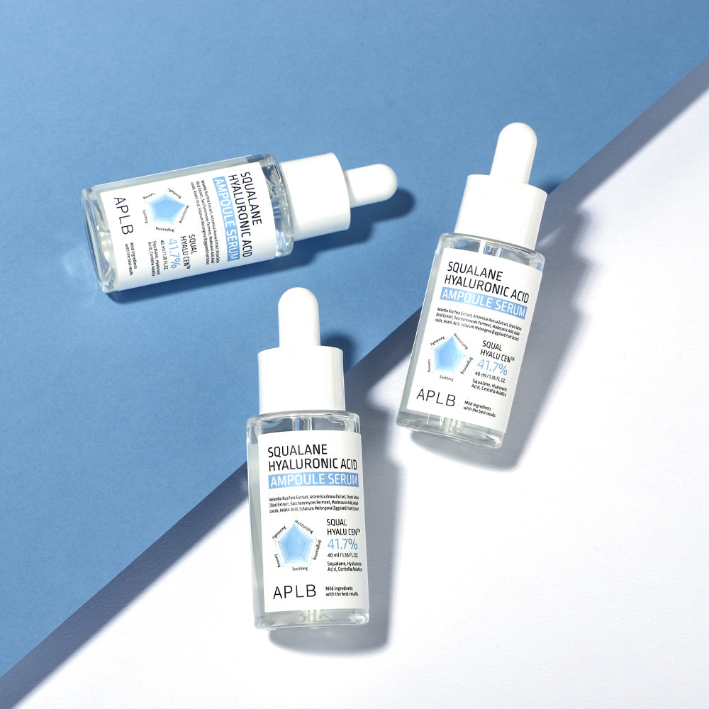 Aplb Squalane Hyaluronic Acid Ampoule Serum 40ml - Korean