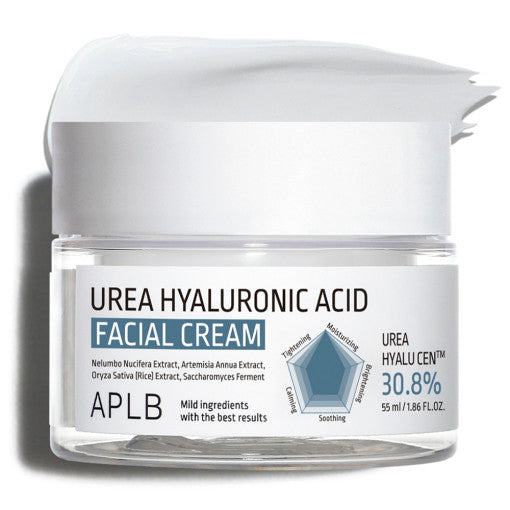 Aplb Urea Hyaluronic Acid Facial Cream 55ml - Korean