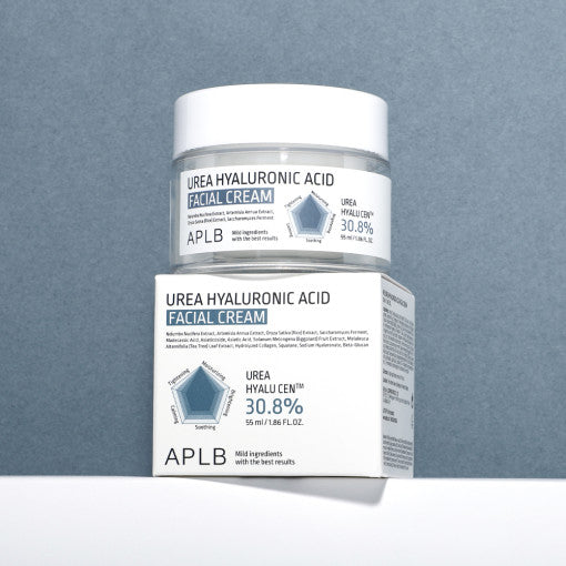 Aplb Urea Hyaluronic Acid Facial Cream 55ml - Korean