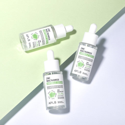 Aplb Zinc Niacinamide Ampoule Serum 40ml - Korean