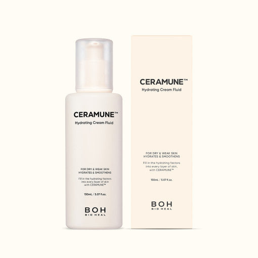 [bio Heal Boh] Ceramune Hydrating Cream Fluid 150ml - Korean