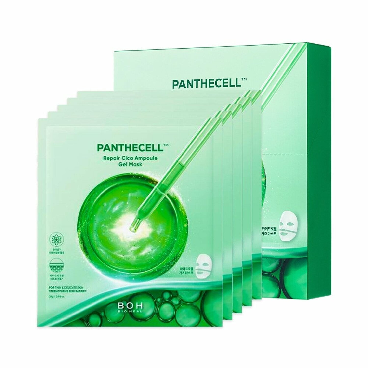 [bio Heal Boh] Panthecell Repair Cica Ampoule Gel Mask