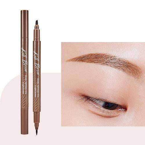 Clio Kill Brow Dual Tattoo Pen & Remover (3 Colors) - Korean