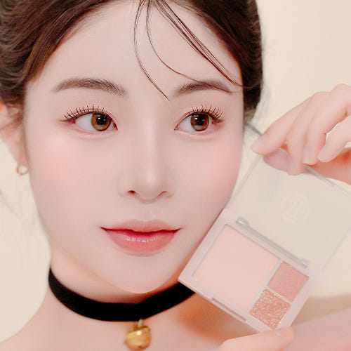 Dinto Cheek&eye Multi-use Palette 6.5g (3color) - Korean