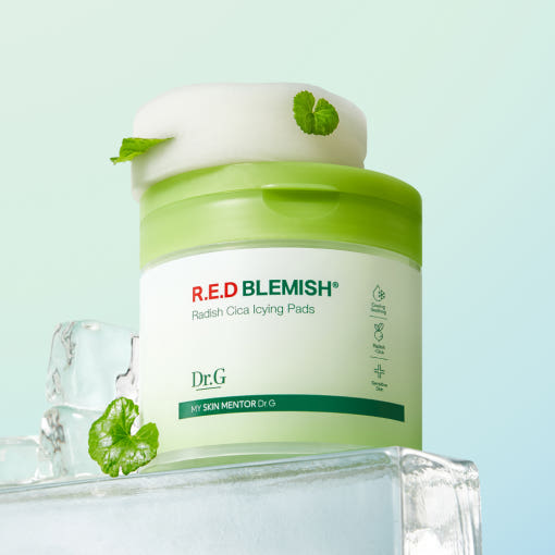 Dr.g Red Blemish Radish Cica Icying Pads 190ml/60sheets