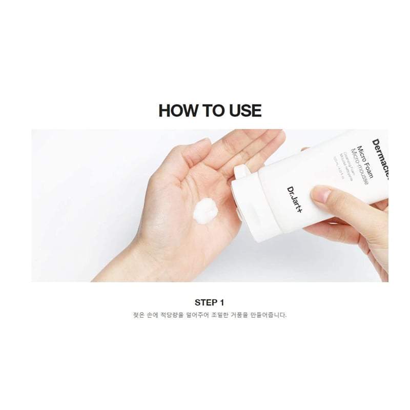 Dr.jart + Dermaclear Micro Foam 120ml - Korean