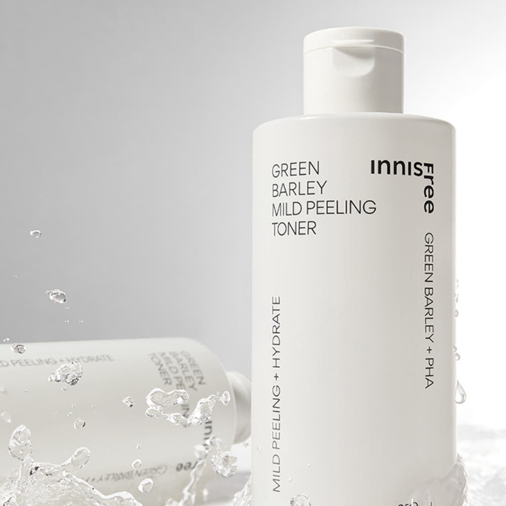 Innisfree Green Barley Mild Peeling Toner 250ml - Korean