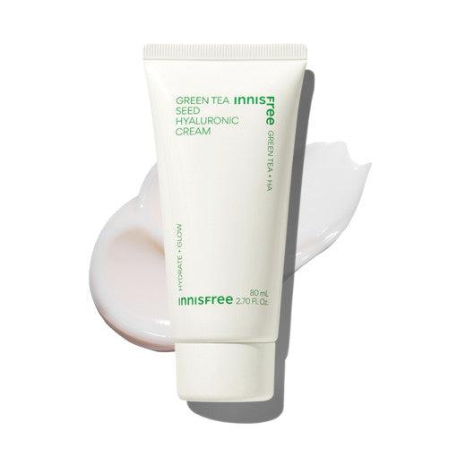Innisfree Green Tea Seed Hyaluronic Cream 80ml - Korean