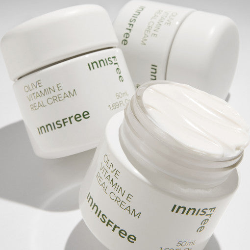 Innisfree Olive Vitamin e Real Cream 50ml - Korean