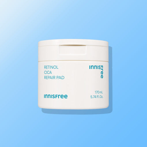Innisfree Retinol Cica Repair Pad 170ml (60 Pads) - Korean